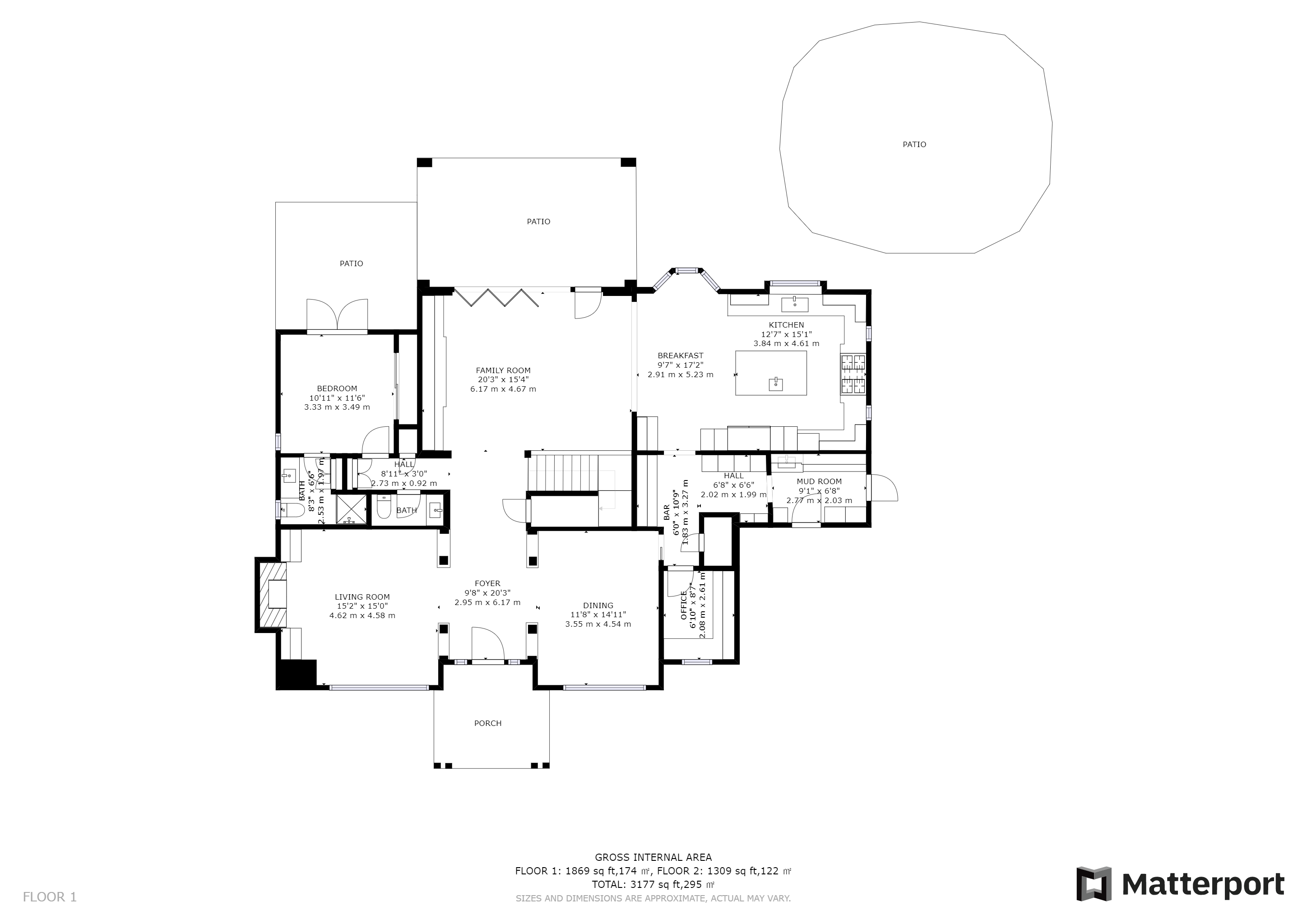 Floorplan Floor 1